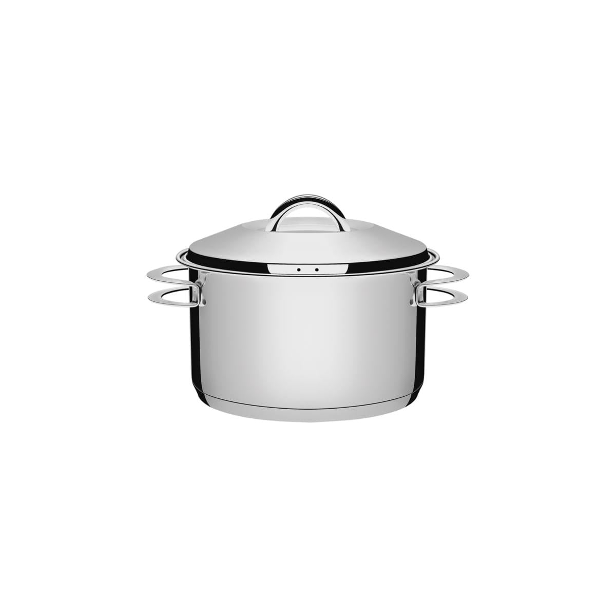 Caçarola Tramontina Solar Funda em Aço Inox Fundo Triplo com Tampa e Alças 16 cm 1,8 L