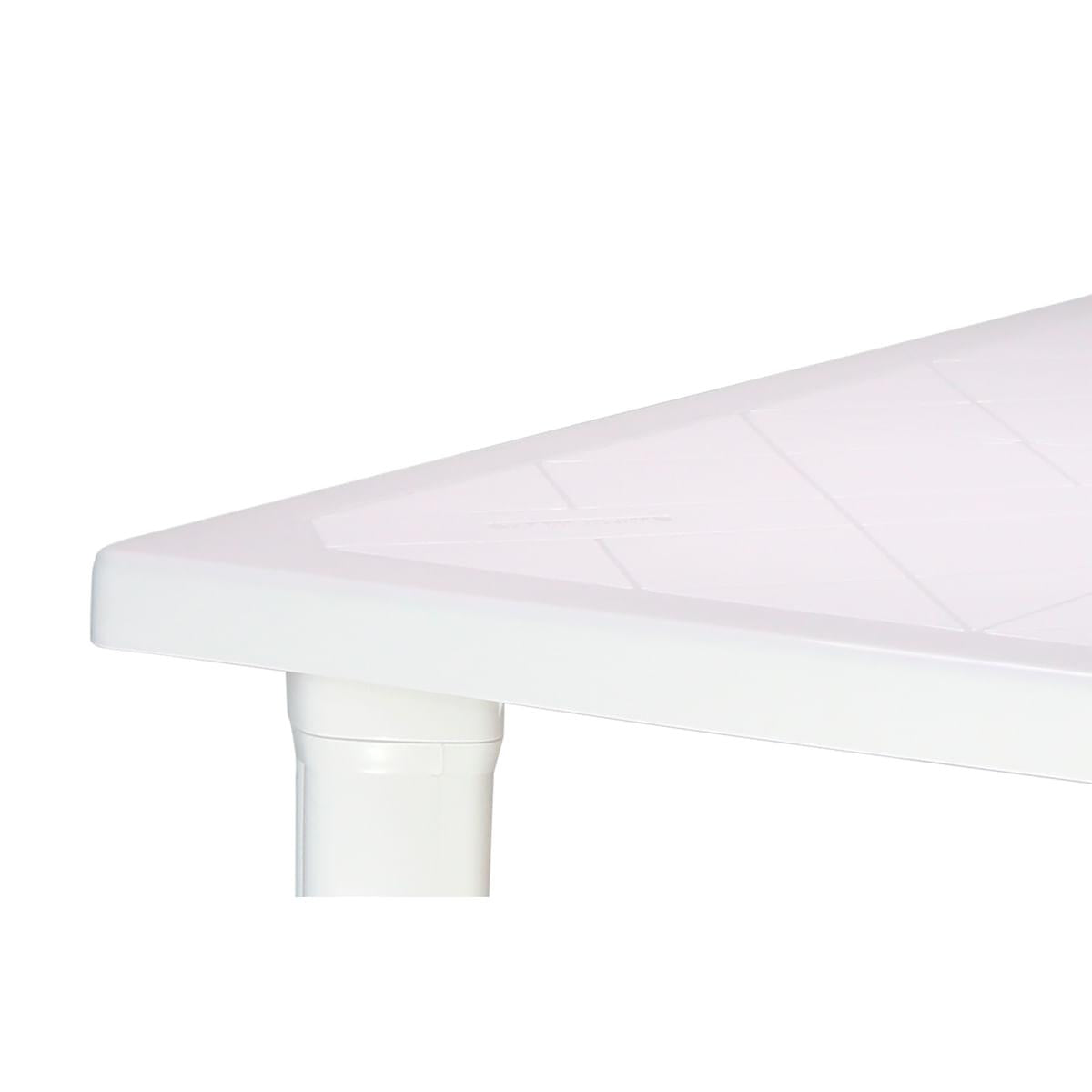 Mesa Tramontina Sancho 80 x 80 cm em Polipropileno Branco