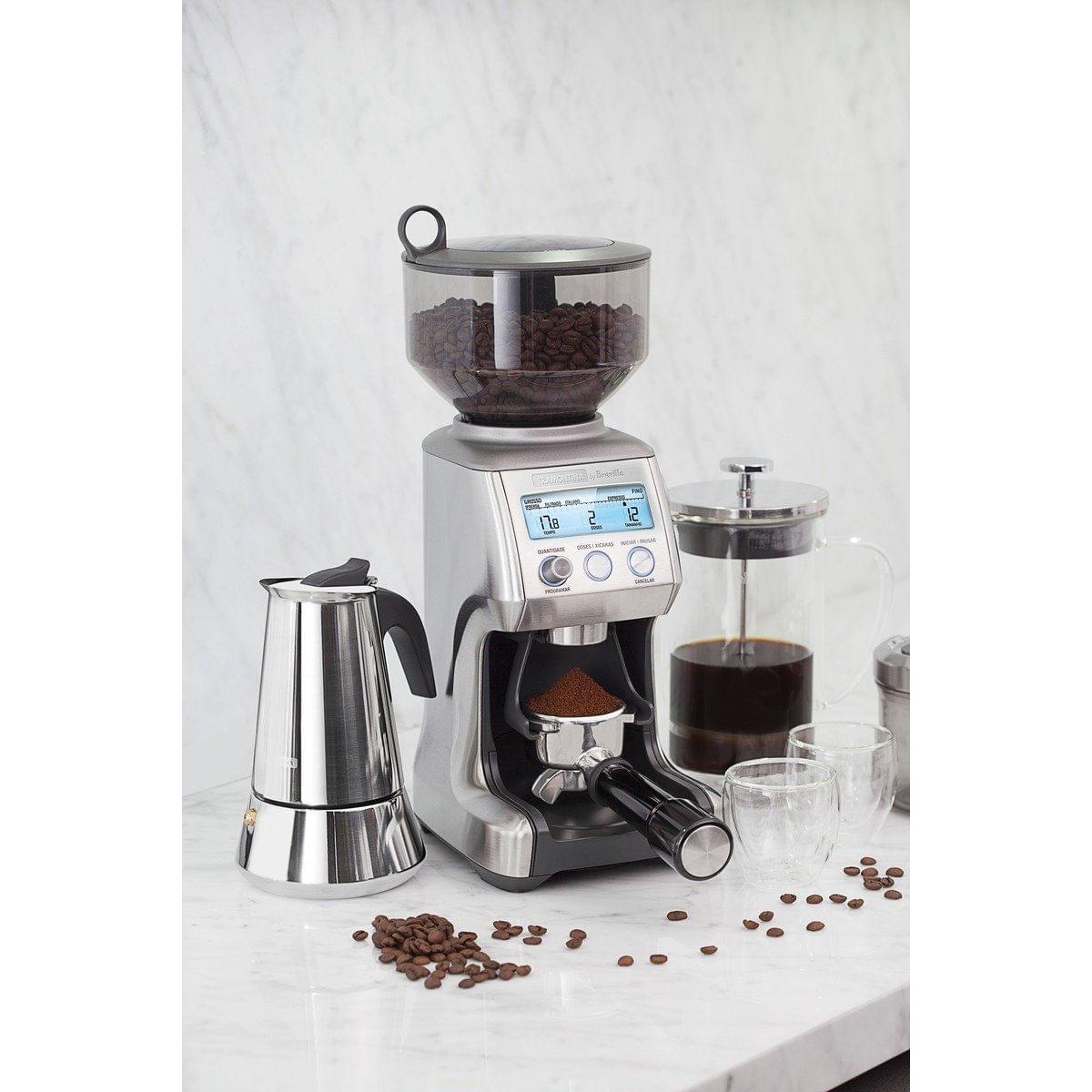 Moedor de Café Tramontina by Breville Express em Aço Inox 60 Níveis de Moagem