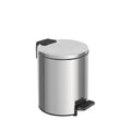 Lixeira com Pedal Tramontina Loop Aço Inox Polido 3 Litros