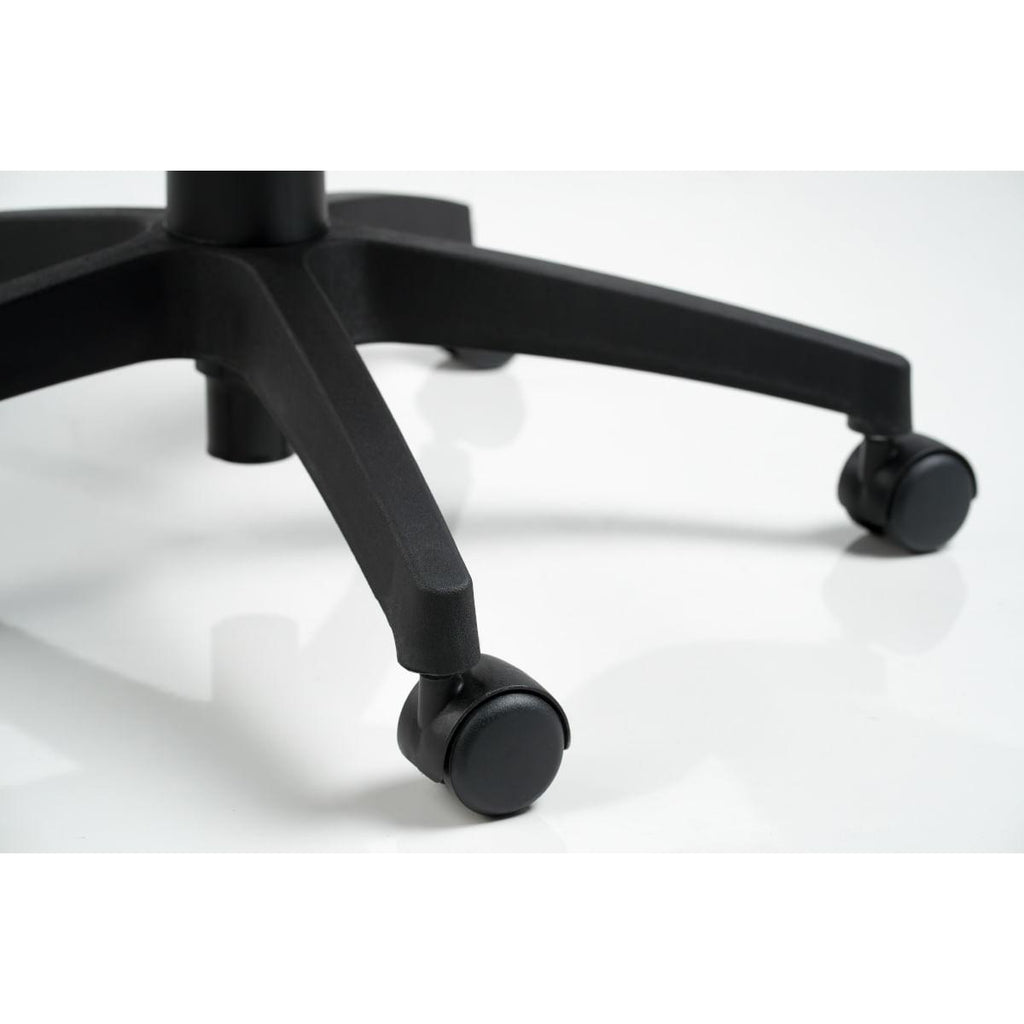 Cadeira para Escritório Presidente Giratória Ergonômica New Opus Roal Preto Encosto em Tela