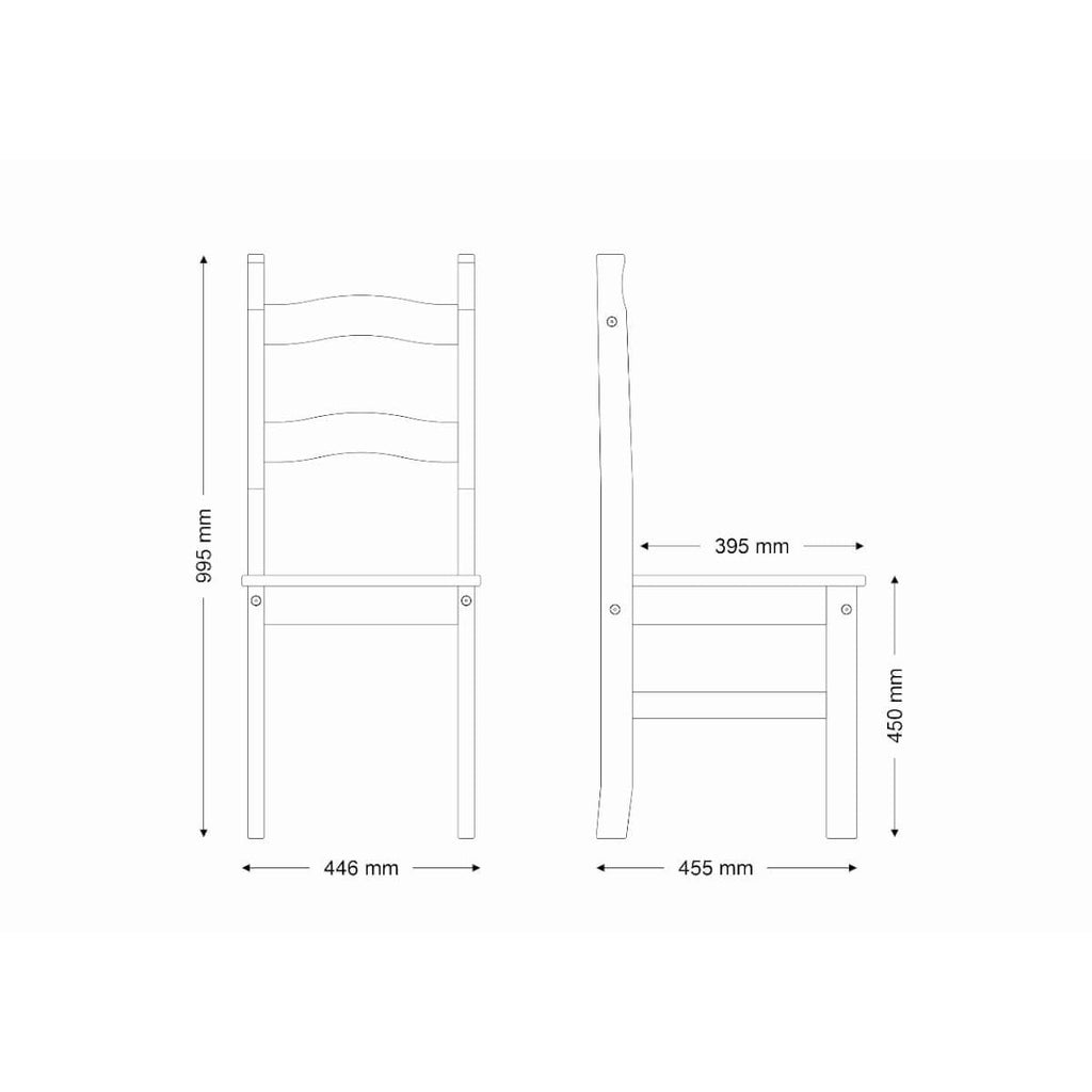 Conjunto Sala de Jantar Mesa 150x80 cm 6 Cadeiras Madeira Marin Brasil