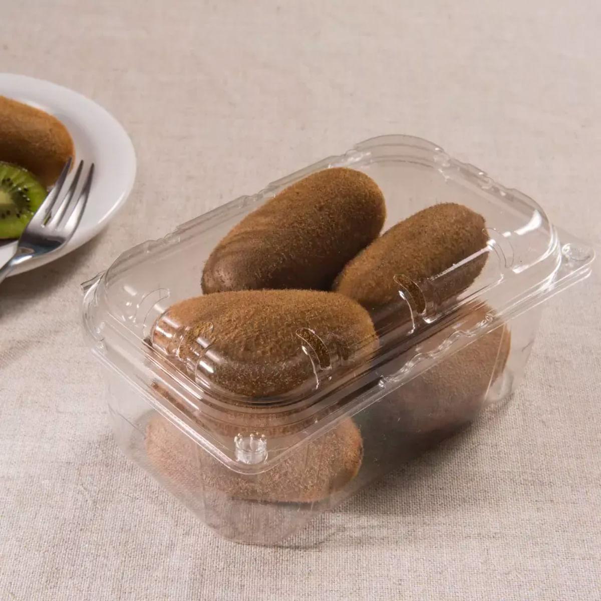 500un Embalagem Para Fruta 500g GF 501 Transparente Galvanotek