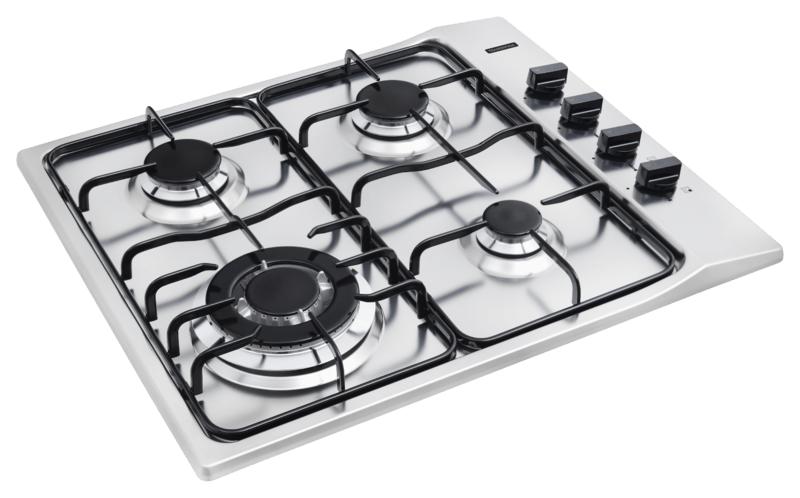 Cooktop Inox 4 Queimadores New Square 4GX Tri 60 Tramontina 94701211