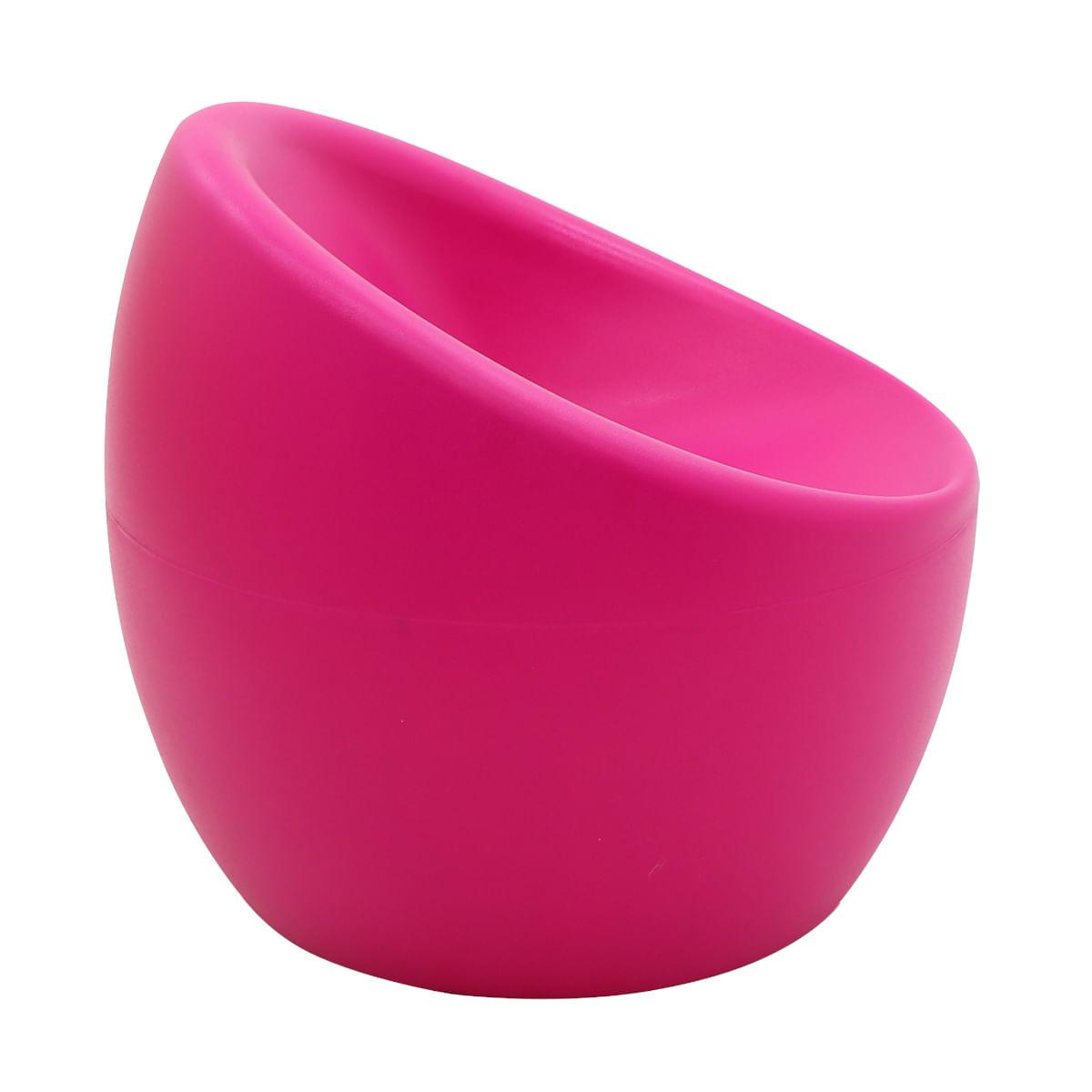 Poltrona Tramontina Oca em Polietileno Hot Pink