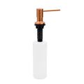 Dosador de Sabão Tramontina em Aço inox Rose Gold com Recipiente Plástico 500 ml com revestimento PVD