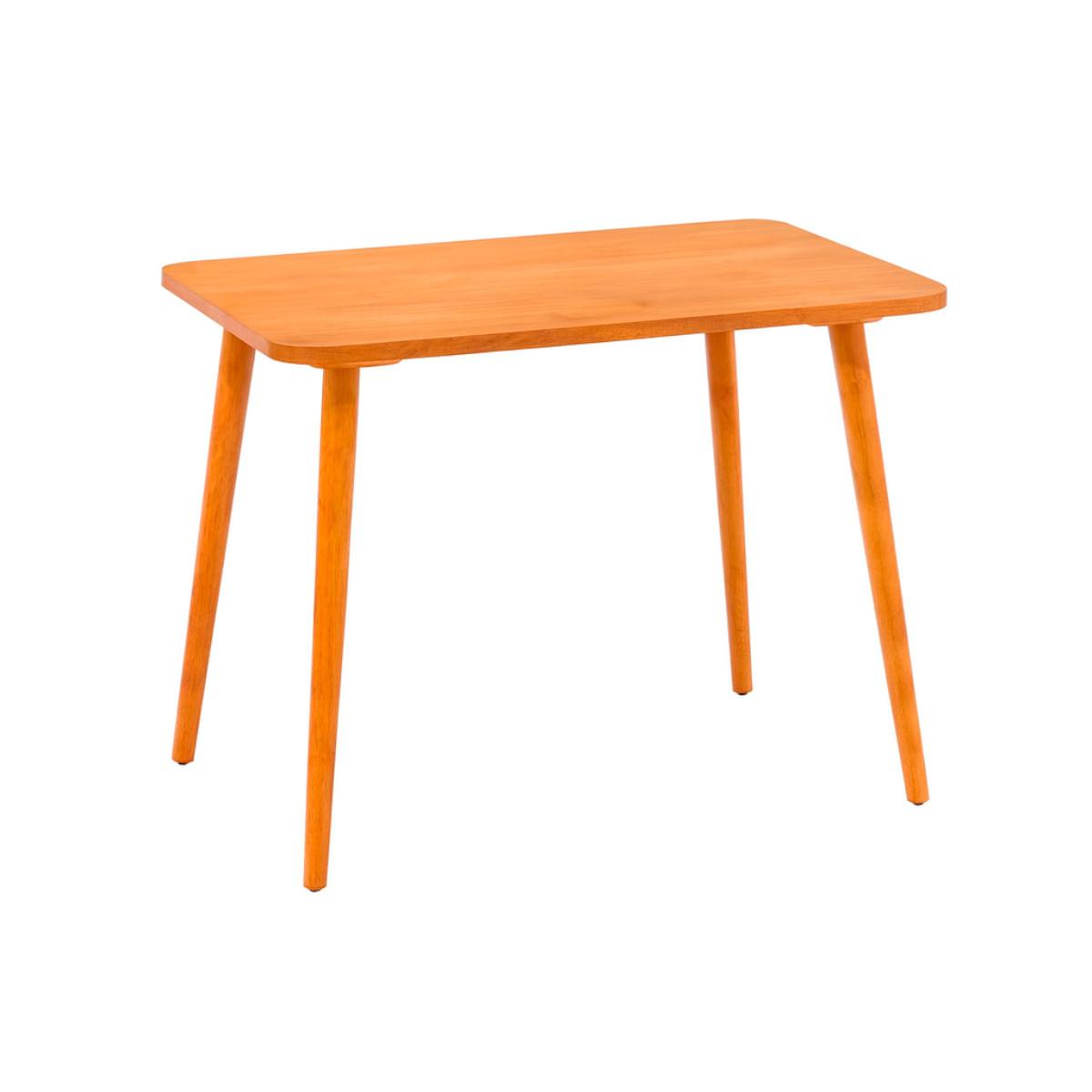 Mesa Infantil João e Maria em Madeira Maciça 66x48x51cm Natural Acetinado Piratini