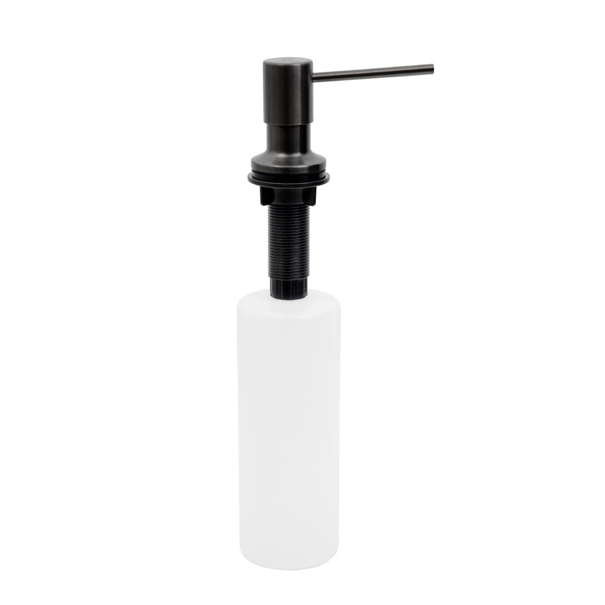 Dosador de Sabão Tramontina em Aço inox Black com Recipiente Plástico 500 ml com Revestimento PVD