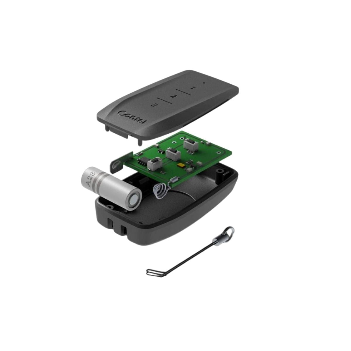 Kit Motor Portão Basculante Automático Lifter C250 Contel 220V 500kg 1,5m 2 Controles