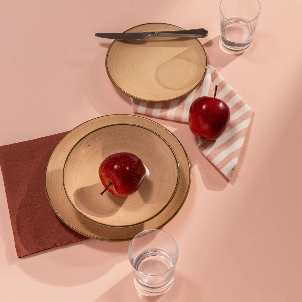 Aparelho de Jantar Oxford Unni Aquarela 12 Peças