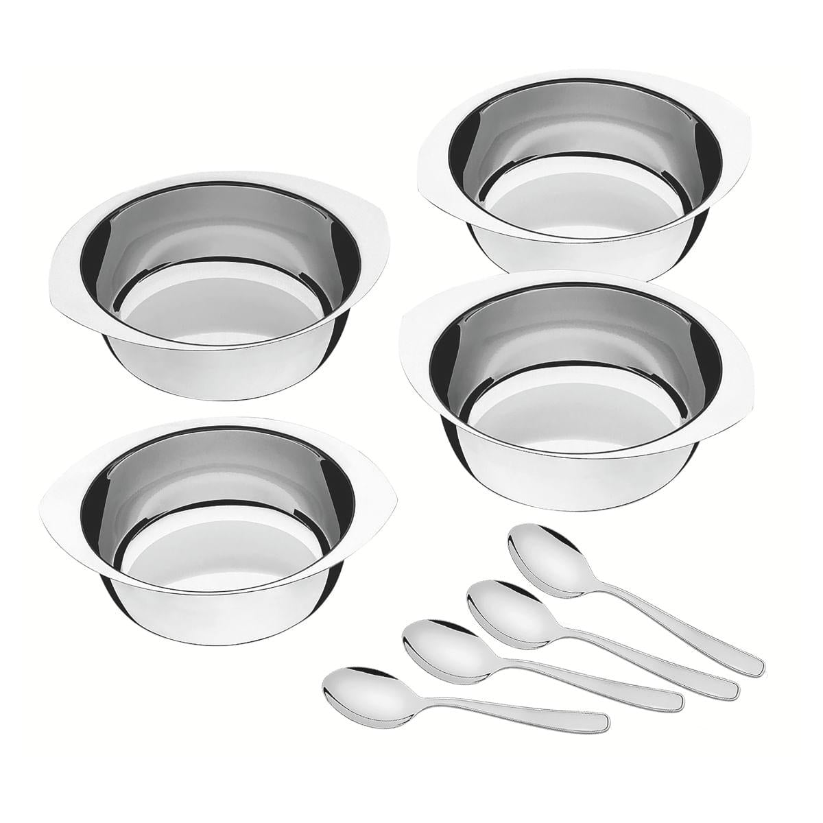 Kit para Sobremesa Tramontina Service em Aço Inox 8 Peças