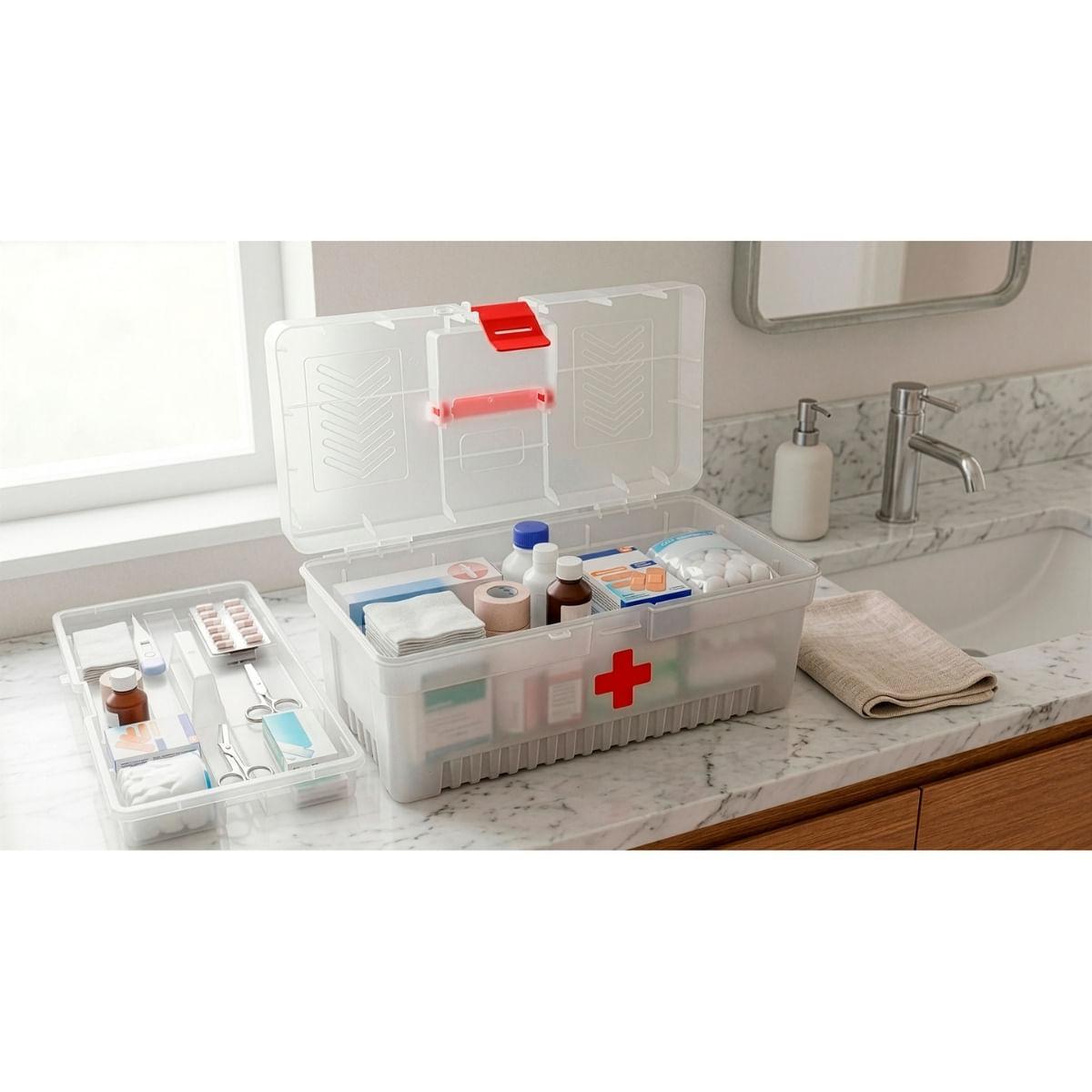 Caixa Plástica para Medicamentos 13" Tramontina