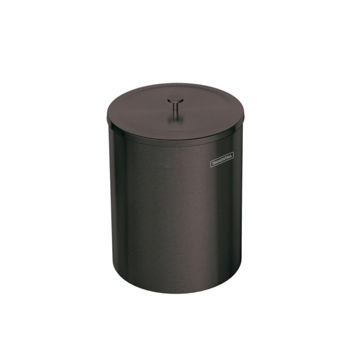 Lixeira Tramontina Útil Black 5 Litros OUTLET