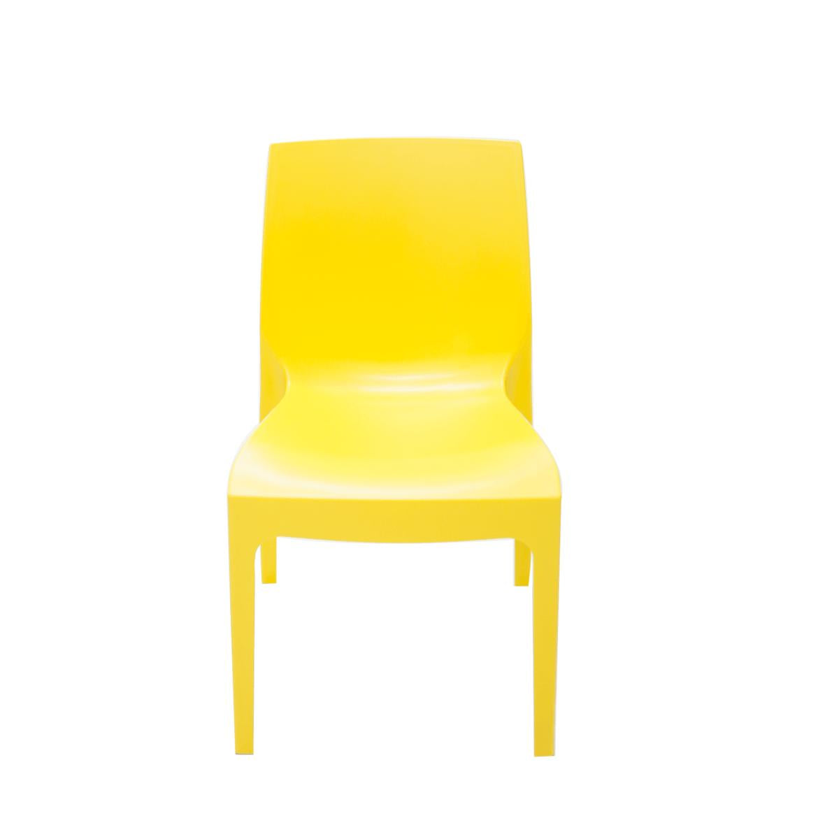 Cadeira Alice Fosca Amarela Tramontina 92038000