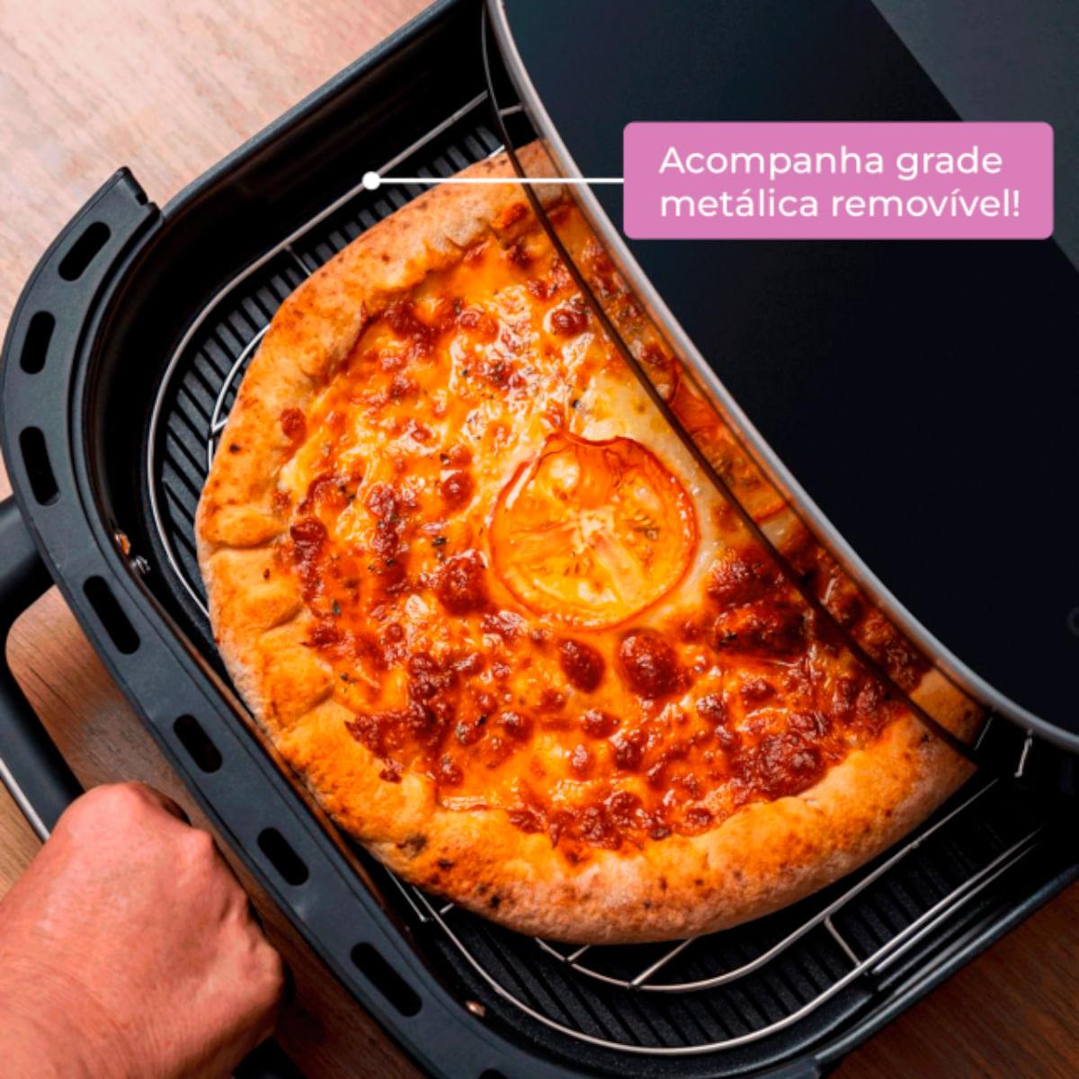 Air Fryer Fischer Dual Grill Preto 6 litros 220V