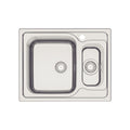 Cuba de Sobrepor Tramontina Marea Deep 1.5C 34 em Aço Inox Acetinado 62 x 50 cm Furo para Torneira