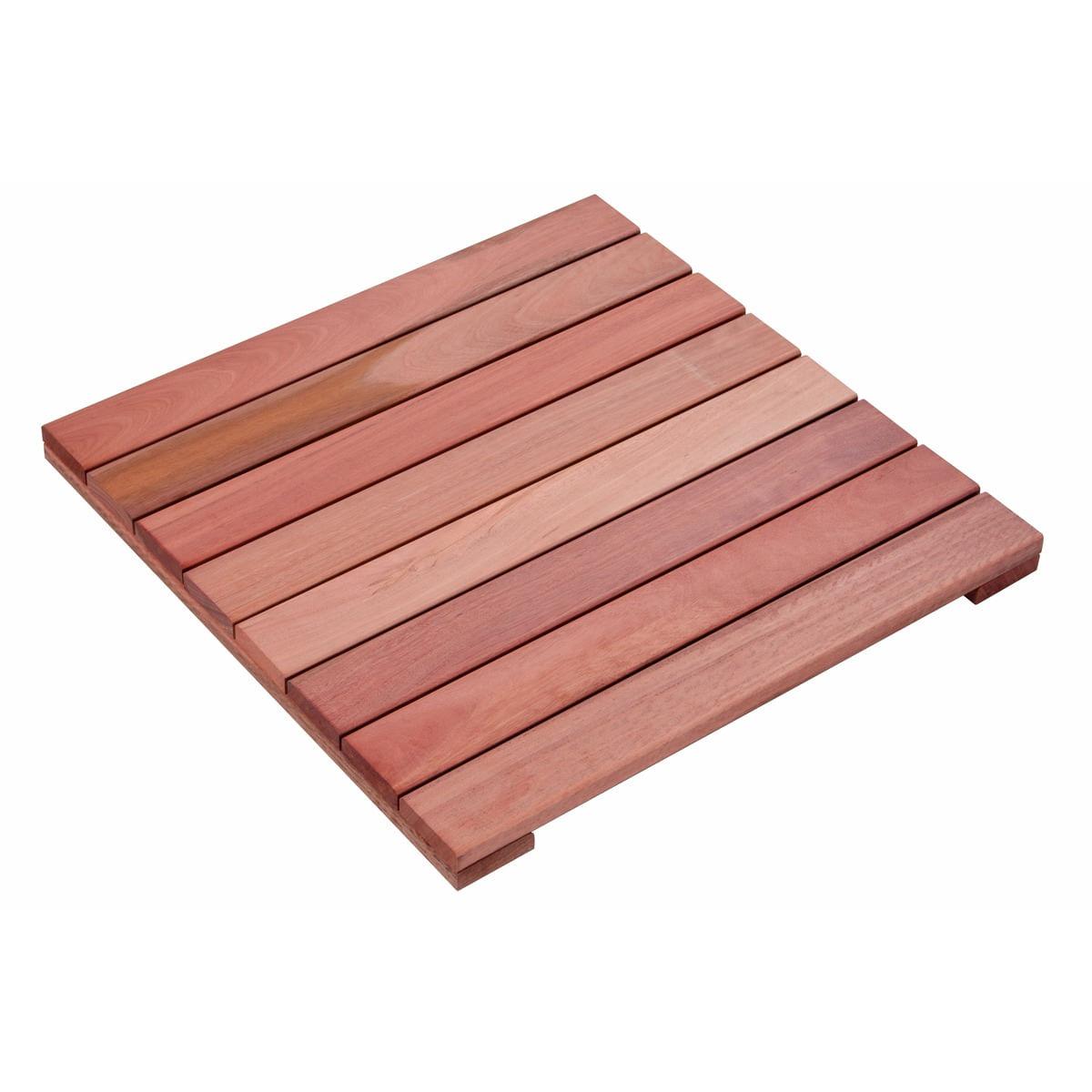 Deck de Eucalipto Natural 50 x 50 cm Tramontina 91525112