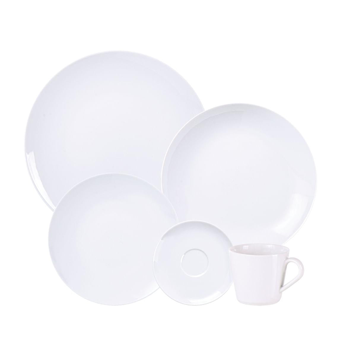 Aparelho de Jantar Tramontina Sophia em Porcelana 20 Peças
