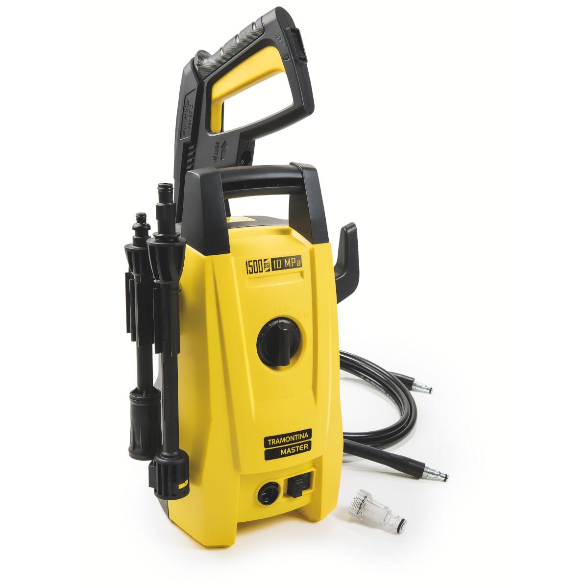 Lavadora de Alta Pressão Tramontina 1200W 220V com Mangueira 3m e Jato Regulável