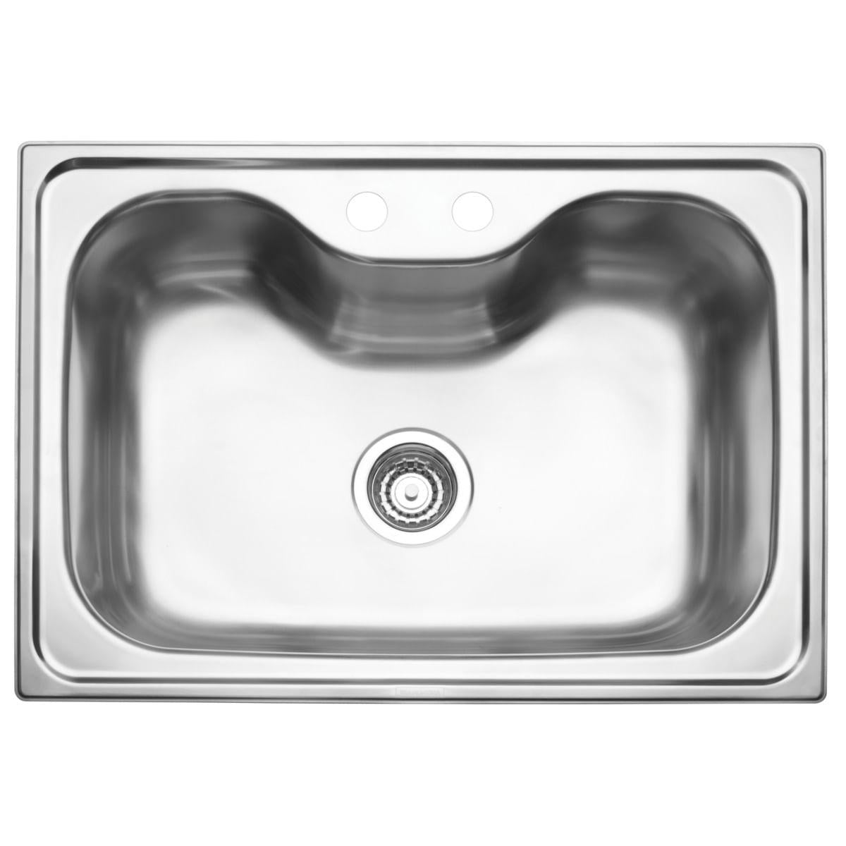 Cuba de Sobrepor Tramontina Morgana em Aço Inox Acetinado 69 x 49 cm com Misturador Válvula Dosador de Sabão Tábua e Cesto