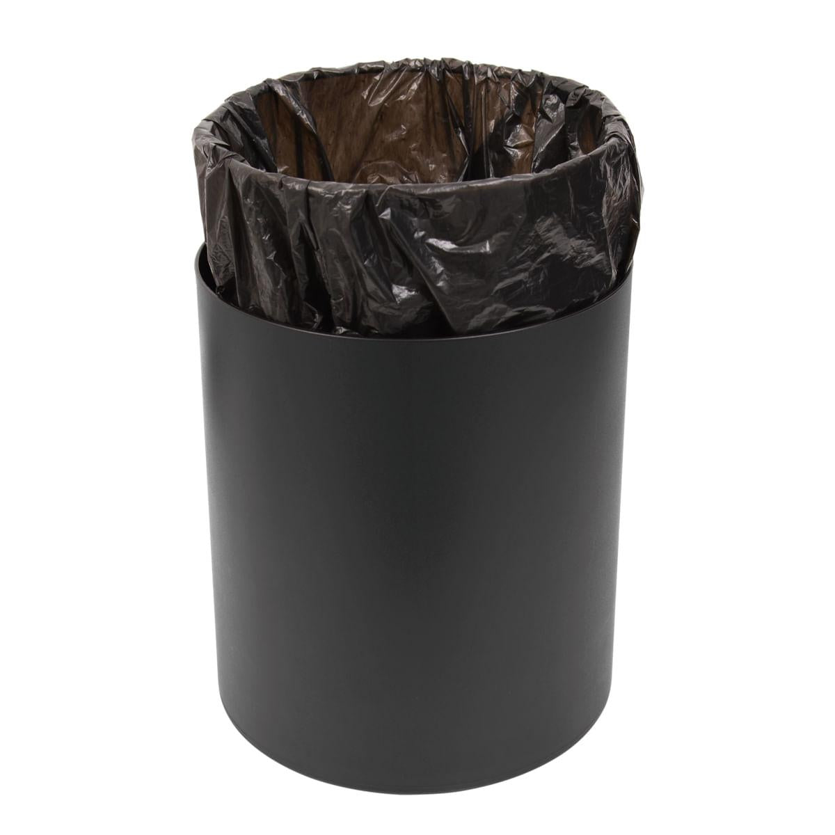 Lixeira Tramontina Útil Gold Mix com Balde de Plástico Preto 5 Litros