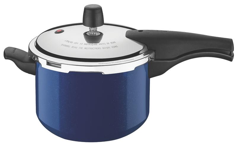 Panela de Pressão Azul Vancouver 4,5 Litros Tramontina 20581120