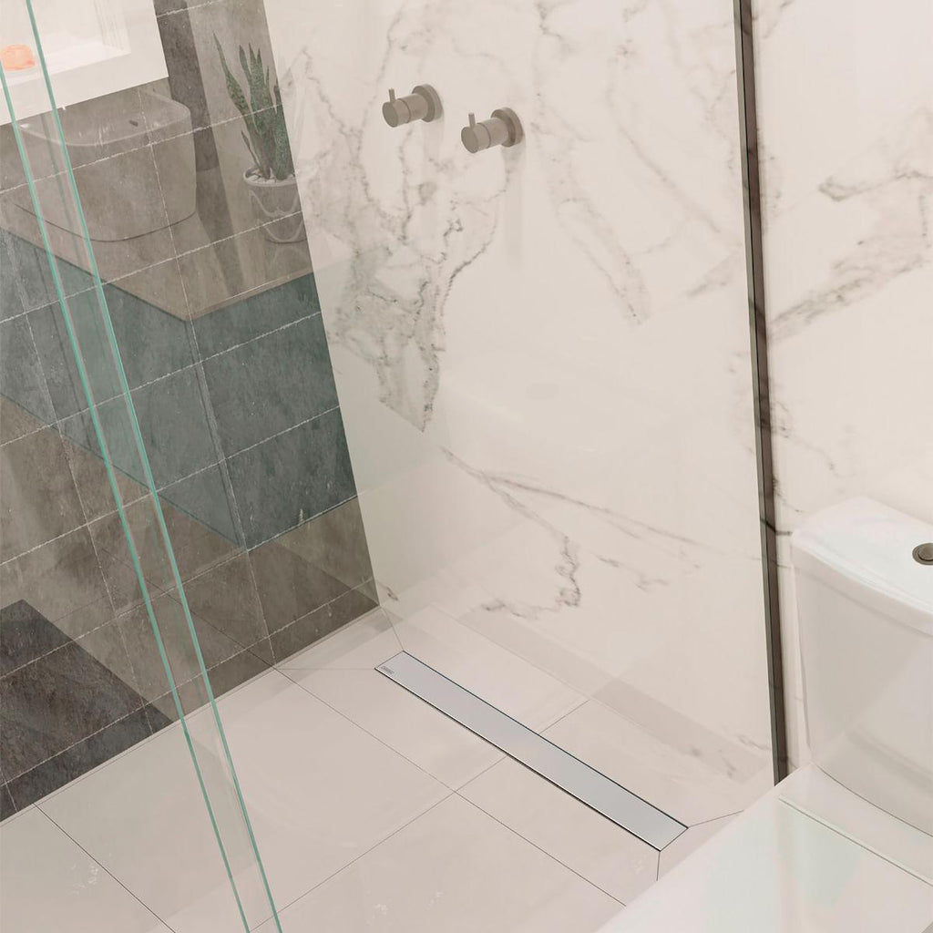 Ralo New Slim Tramontina em Aço Inox 80x7 cm