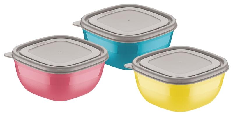 Conjunto de potes 3 peças Mix Color Tramontina 25099947