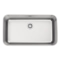 Cuba de Embutir Tramontina Dora 70 BL R6 em Aço Inox Acetinado 70x40x20 cm e Válvula com Escape