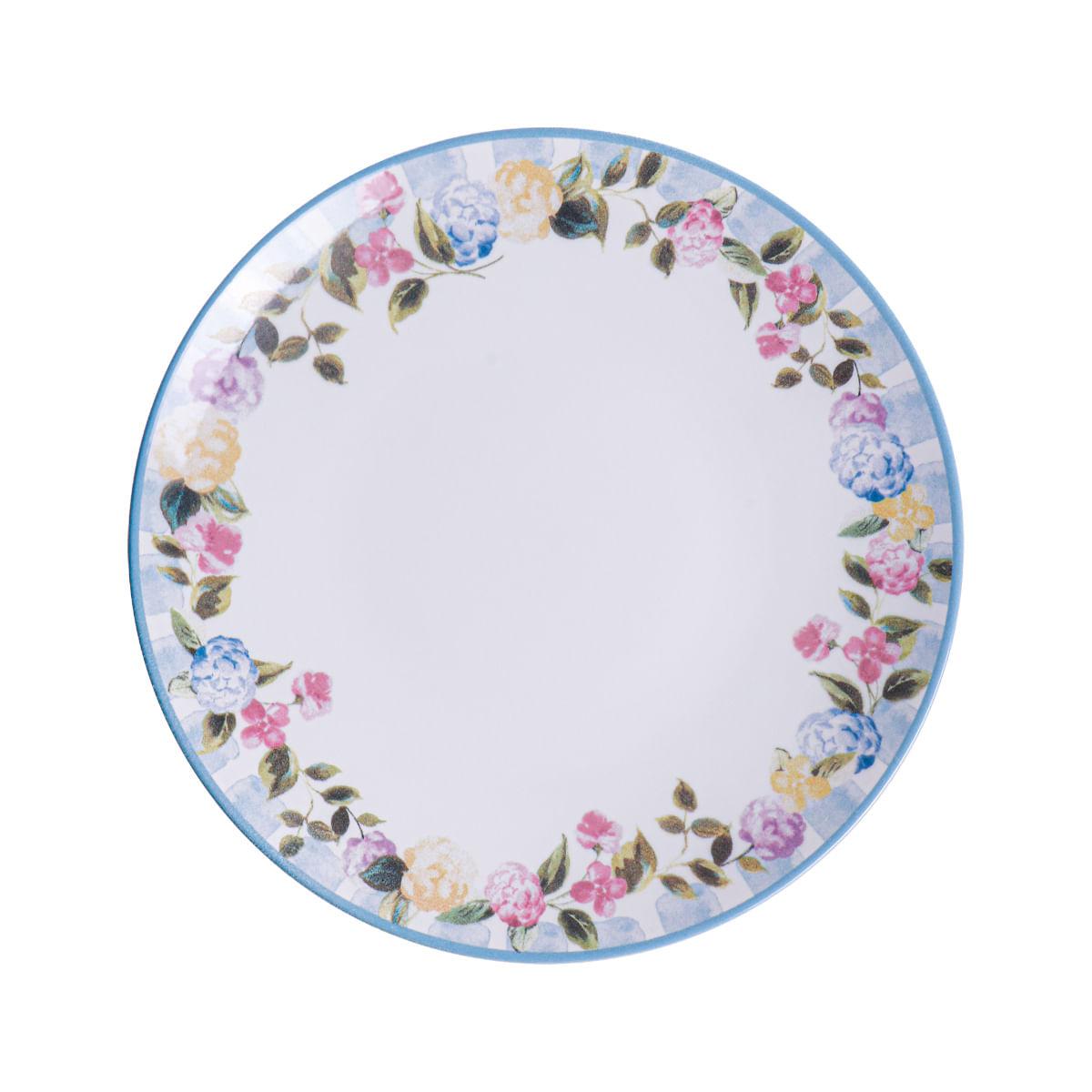 Aparelho de Jantar Tramontina Aura Porcelana Decorada 20 Peças