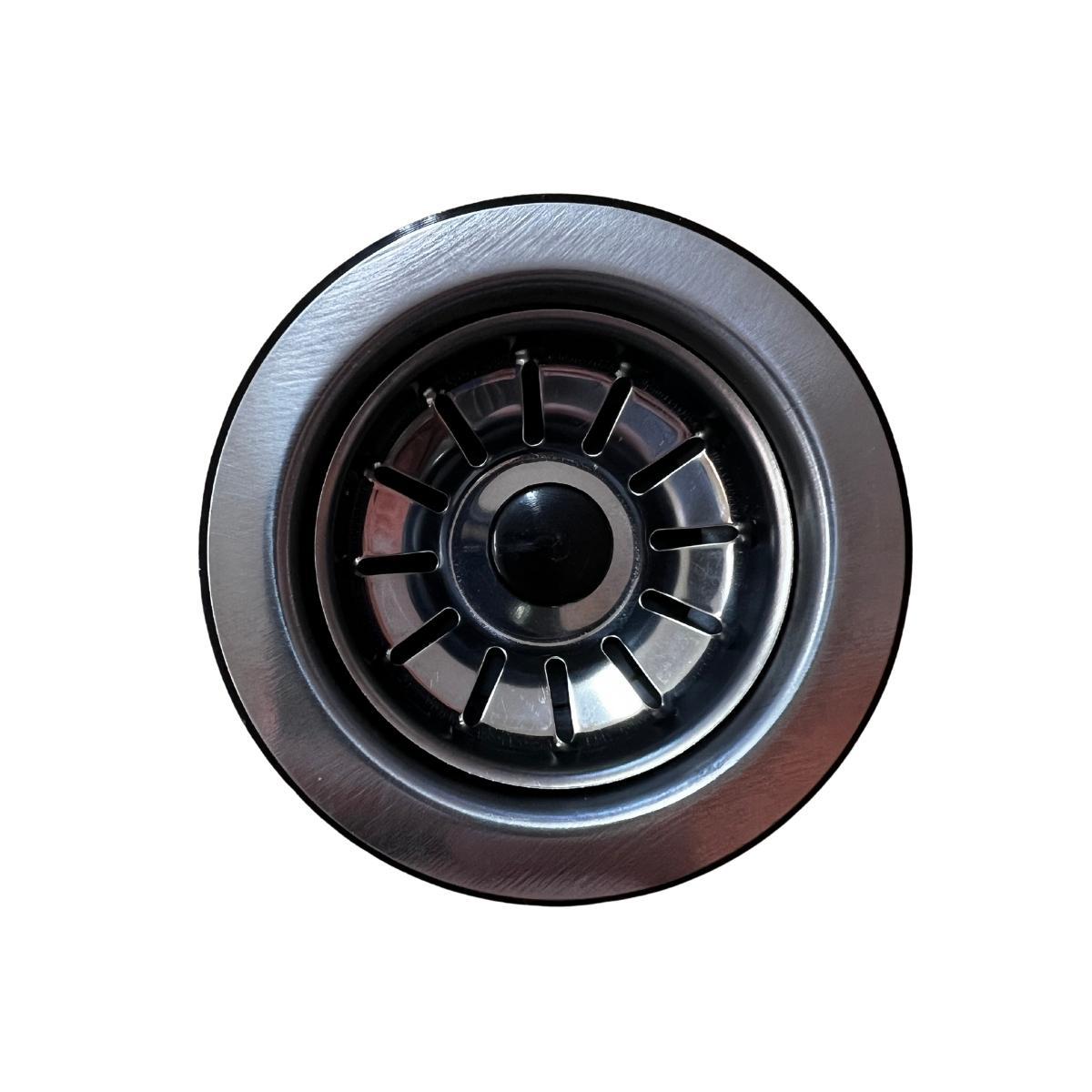 Válvula de Escoamento Docol Standard 3.1/2" para Cozinha em Aço Inox Acetinado e Polipropileno