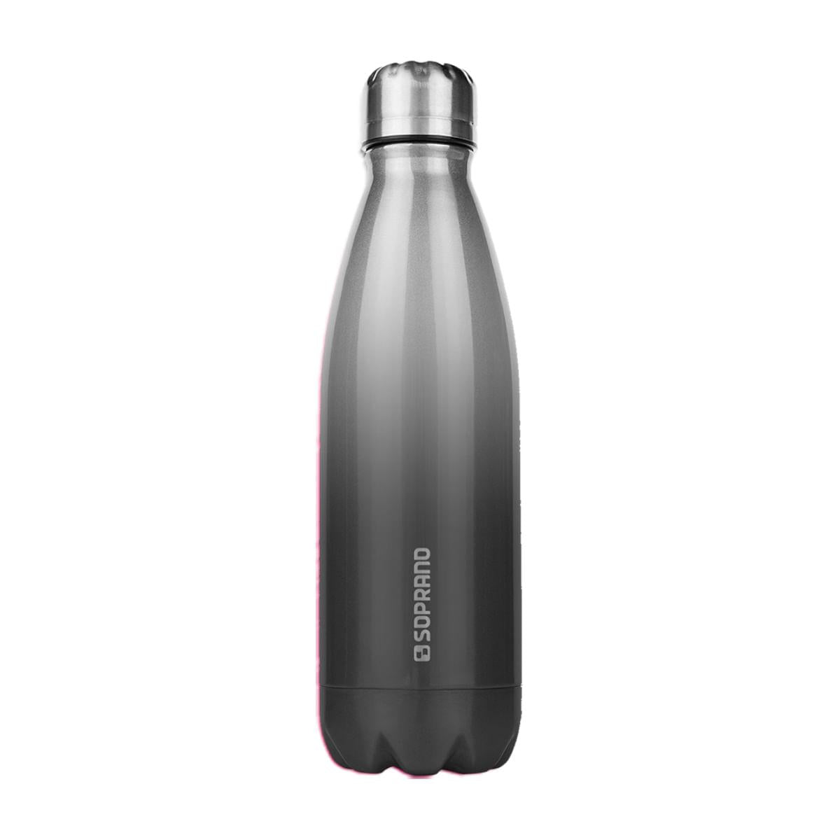Squeeze Inox Urbano 600ml Preto Soprano