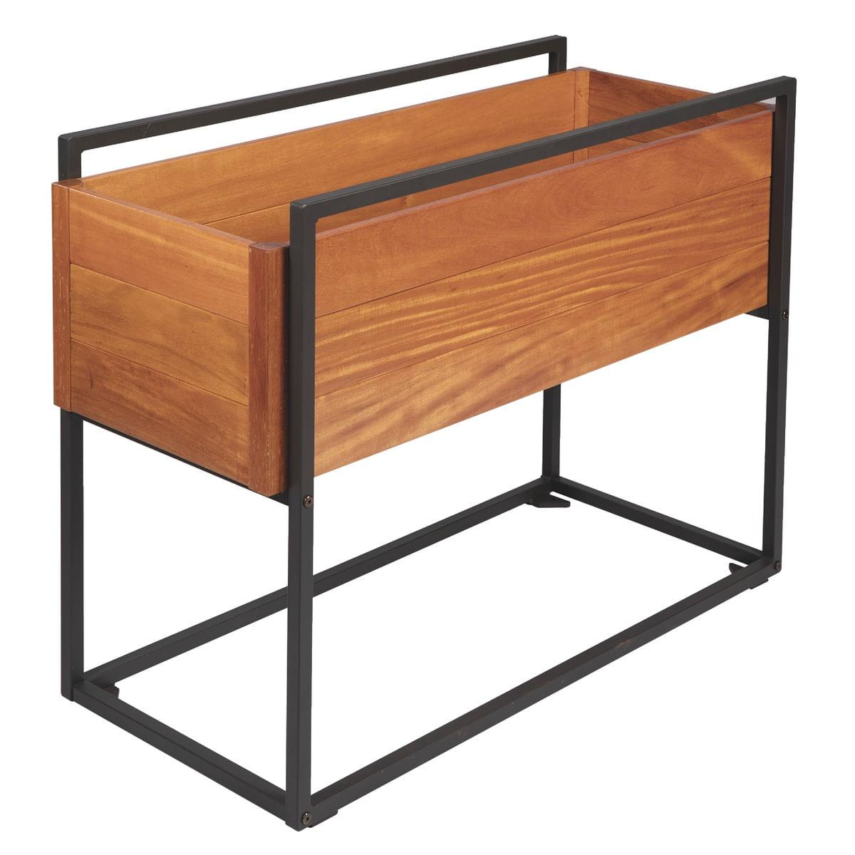 Floreira Ramblas Tramontina em Madeira Garapeira 95 x 41 x 71 cm