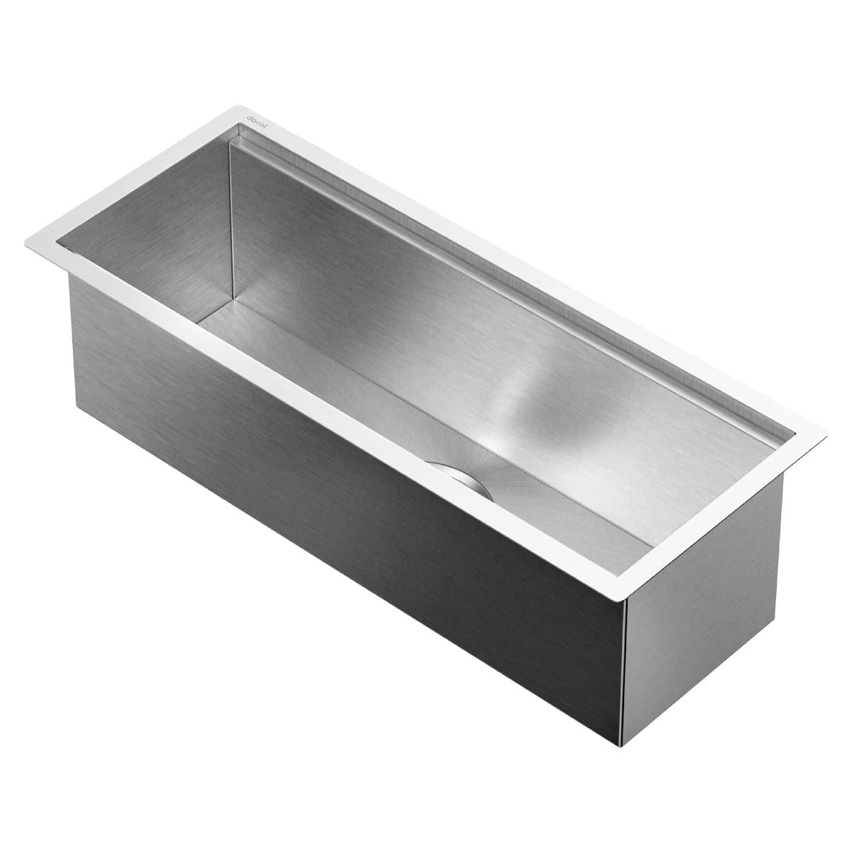 Canal Organizador de Cozinha Docol 45cm em Aço Inox com 2 Módulos
