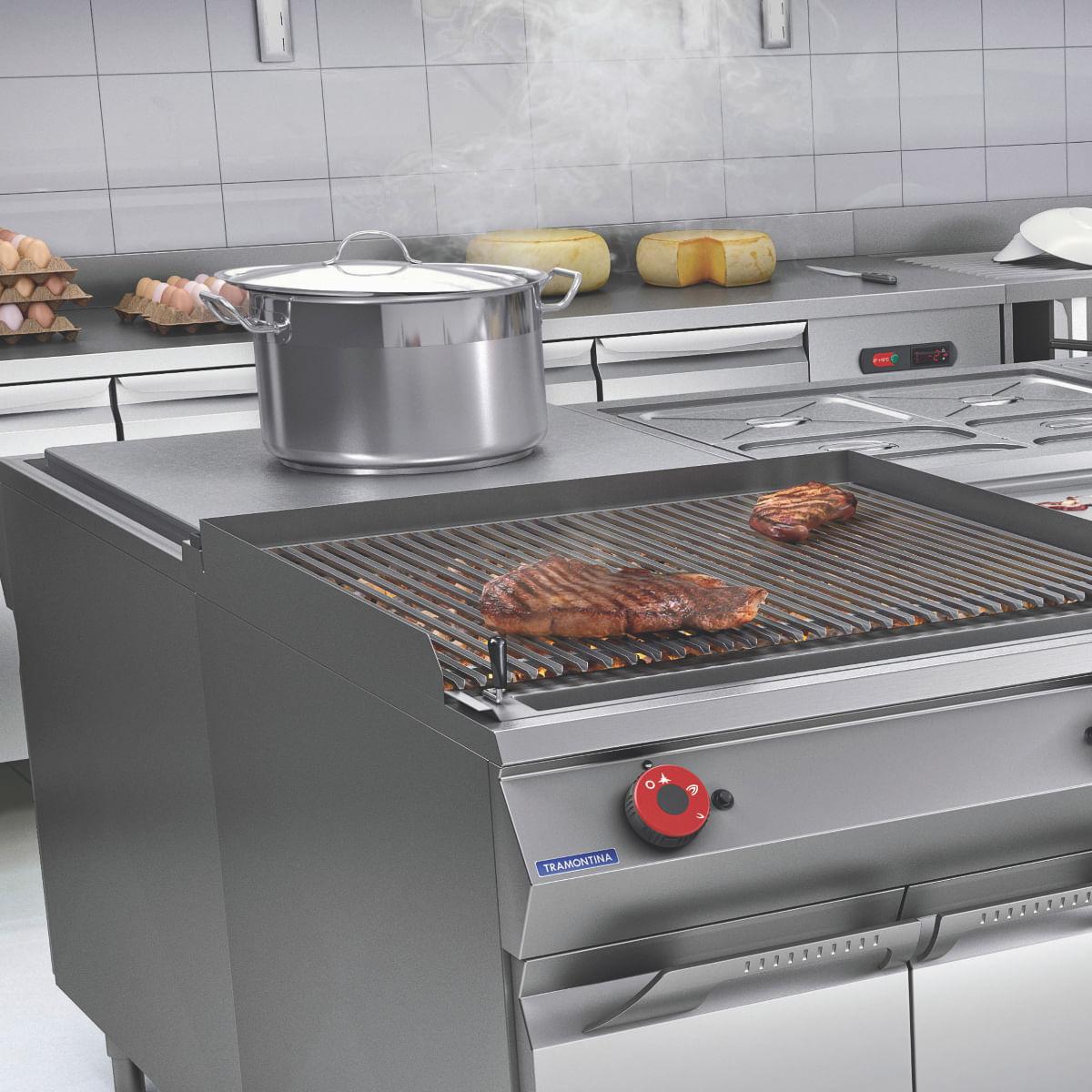Caldeirão Tramontina Professional Aço Inox 28 cm 15,7 Litros