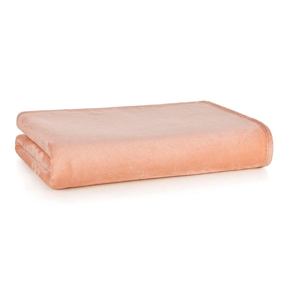 Cobertor Casal Peluciado Karsten Belmond Blush 260x220 cm