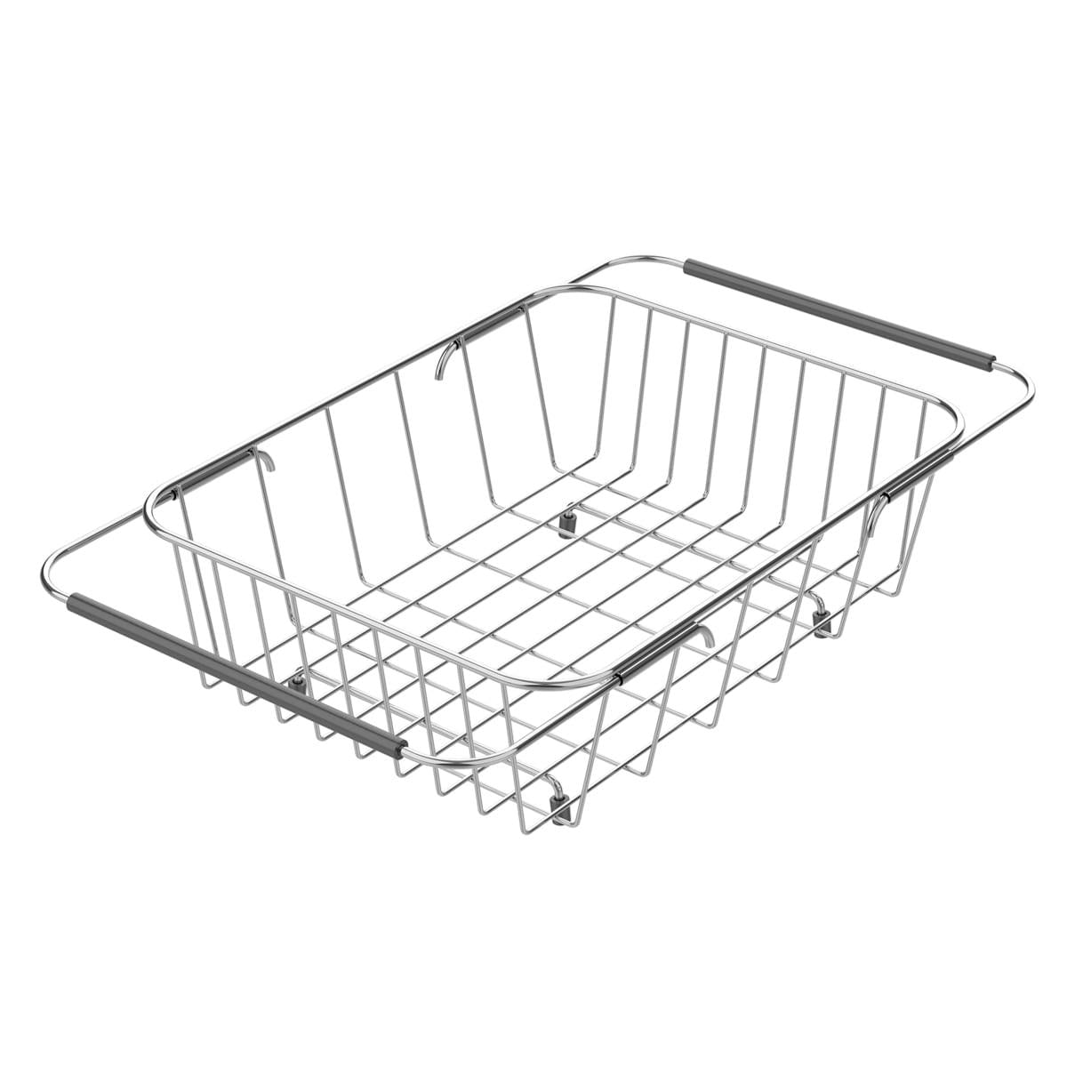 Cuba Tramontina Isis Plus em aço inox Acetinado 58 x 45 cm com válvula e cesto aramado 94036142