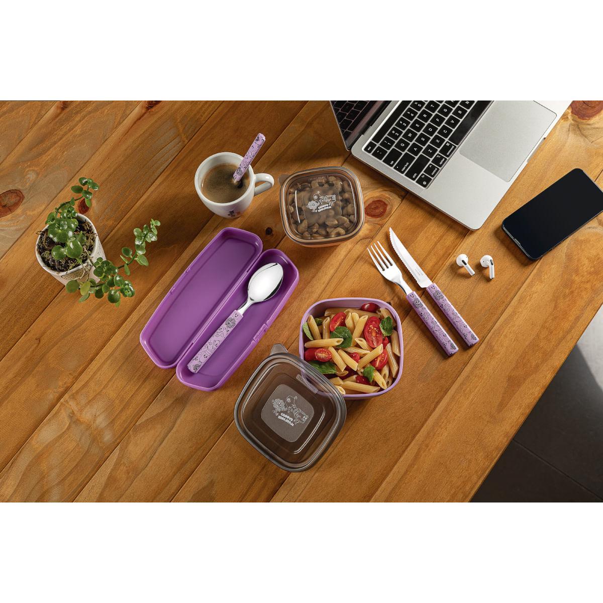 Kit Marmita com Bolsa Térmica Tramontina Groovy Breakfast 8 Peças
