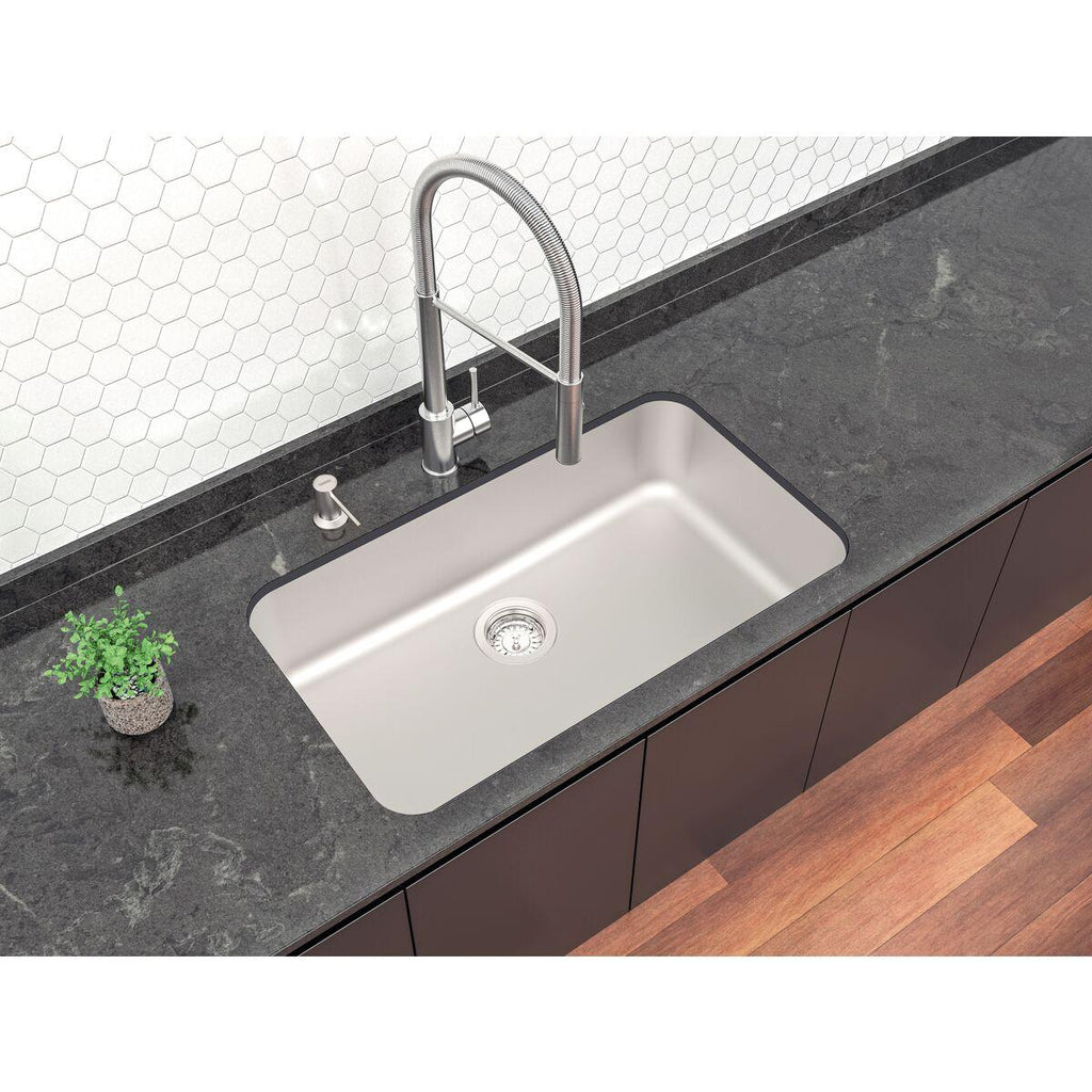 Cuba de Embutir Tramontina Dora 70 BL R6 em Aço Inox Acetinado 70x40x20 cm