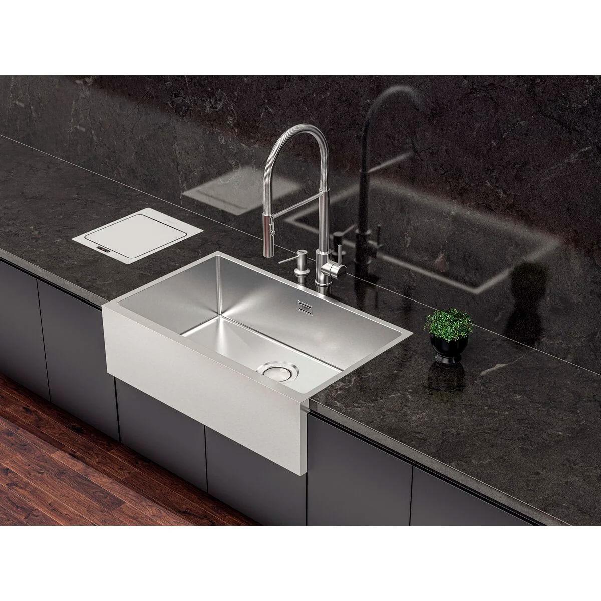 Cuba Tramontina Quadrum Farm 1C 70 em Aço Inox Scotch Brite 70x40x21 cm OUTLET