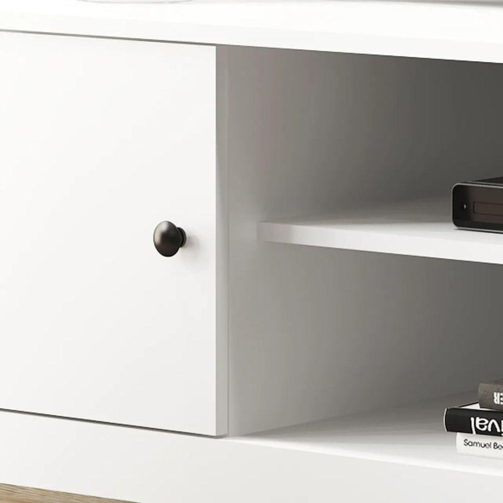 Rack para TV 2 Portas 150x44x47 cm Branco Ditália