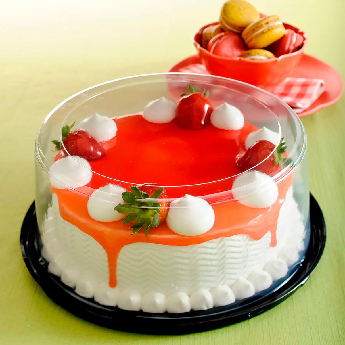 Embalagem Torta Pequena G50CT Transparente 50un 1,5kg Galvanotek