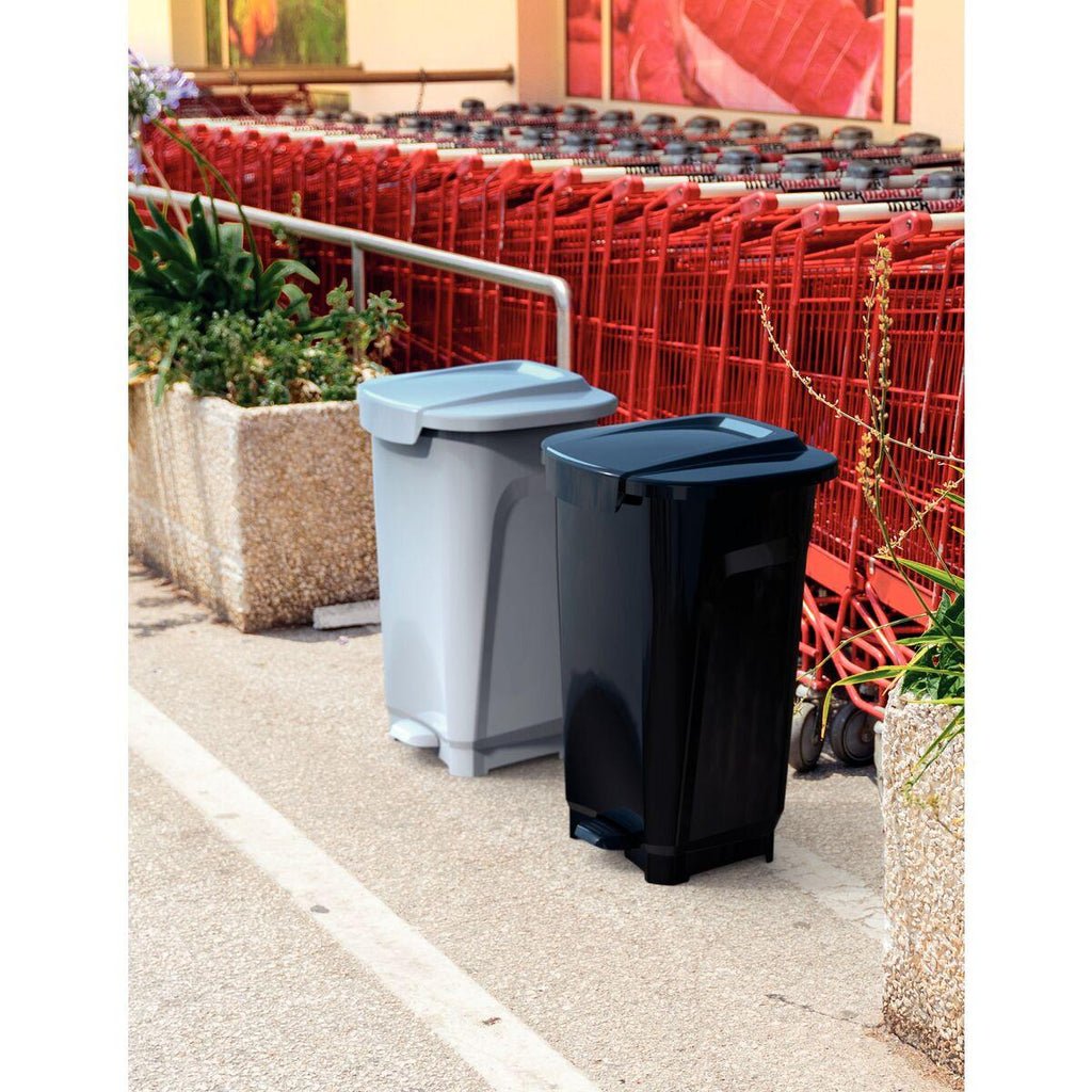 Lixeira Tramontina T-Force em Polipropileno Preto 50 L