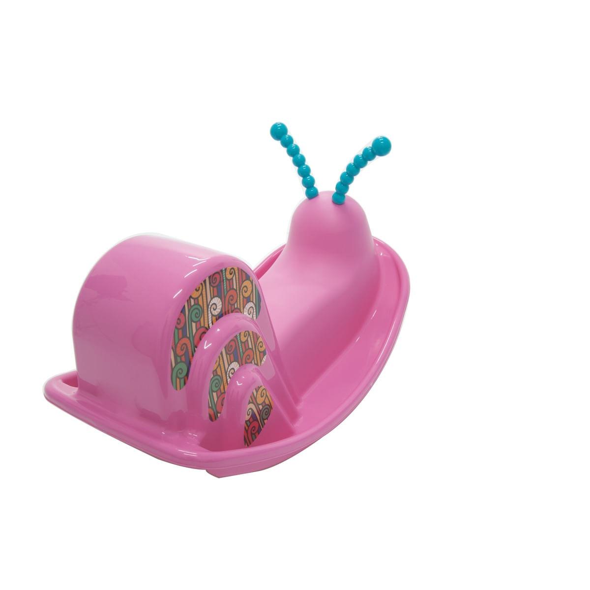 Gangorra Infantil Tramontina Dindon em Polipropileno Rosa