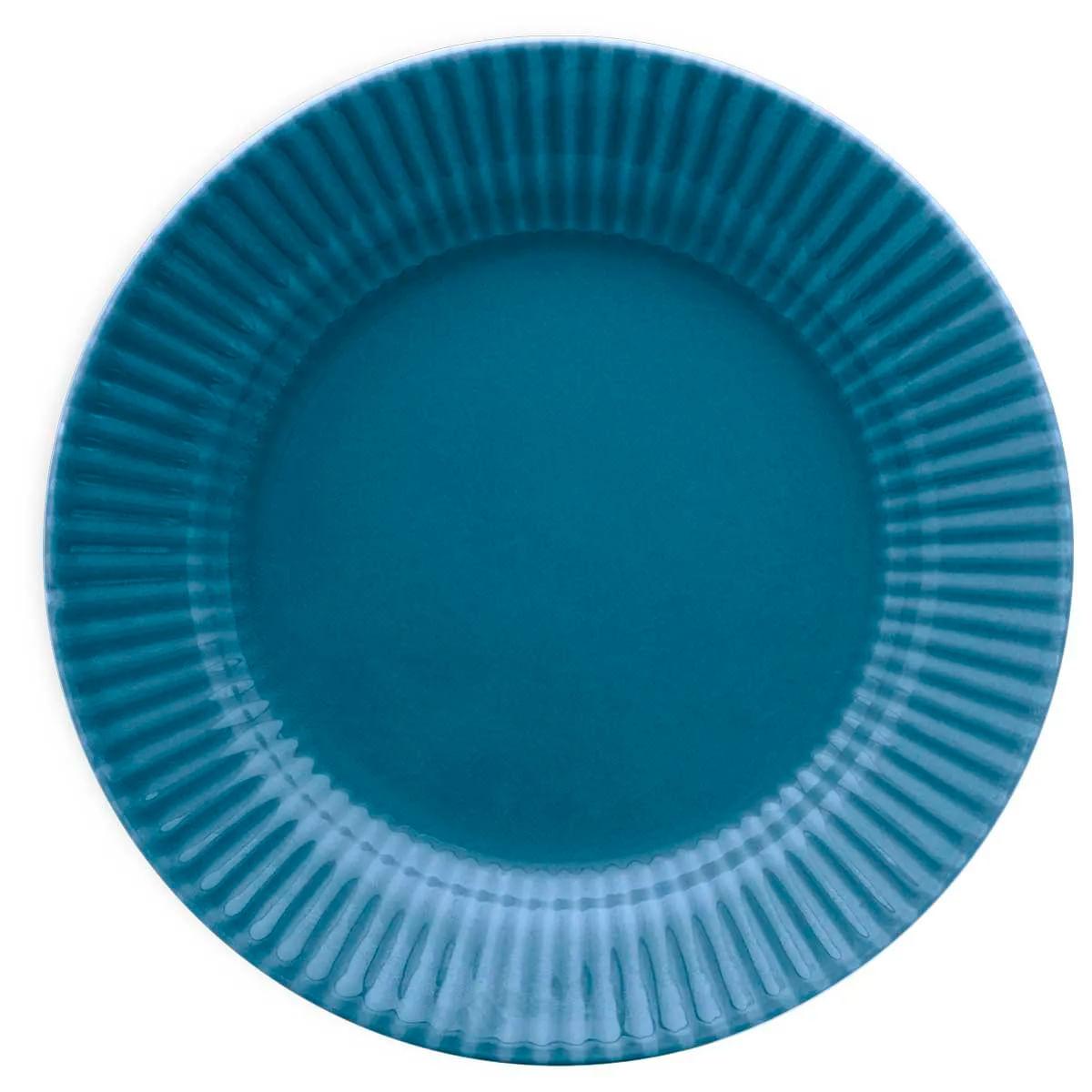 Aparelho de Jantar e Chá 20 peças Canelé Azul Oxford