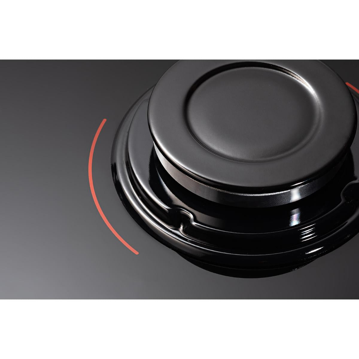 Fogão Cooktop Fischer 5Q Fit Line Gás Mesa Vidro