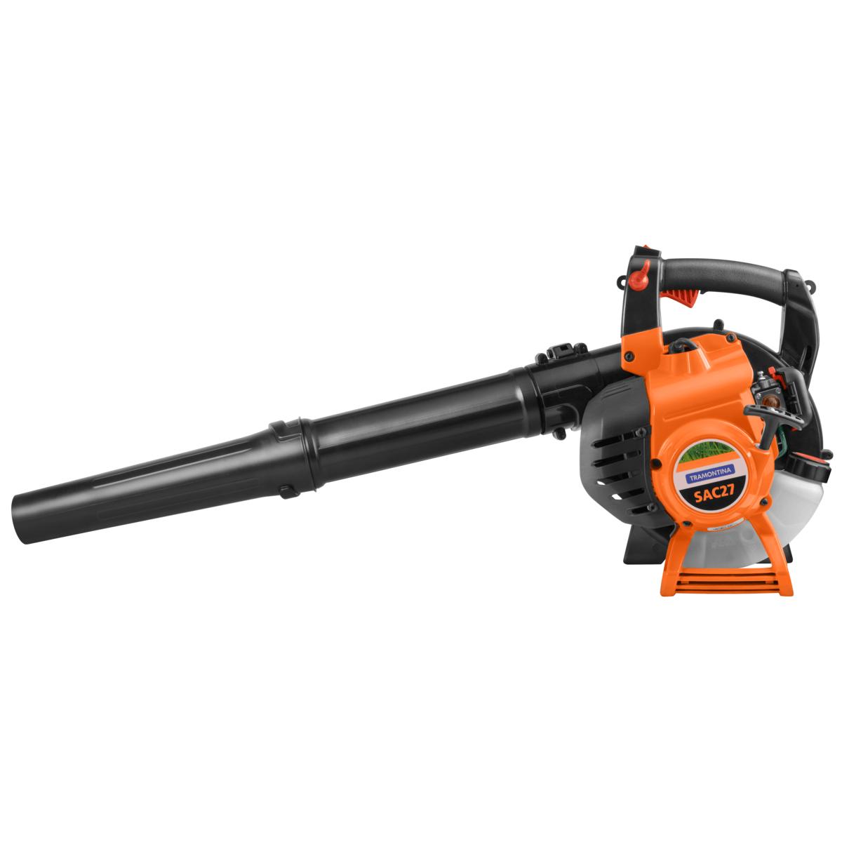 Soprador e Aspirador de Folhas a Gasolina Tramontina SAC27 com Motor de 2 Tempos 1 hp 27 cc 79895270