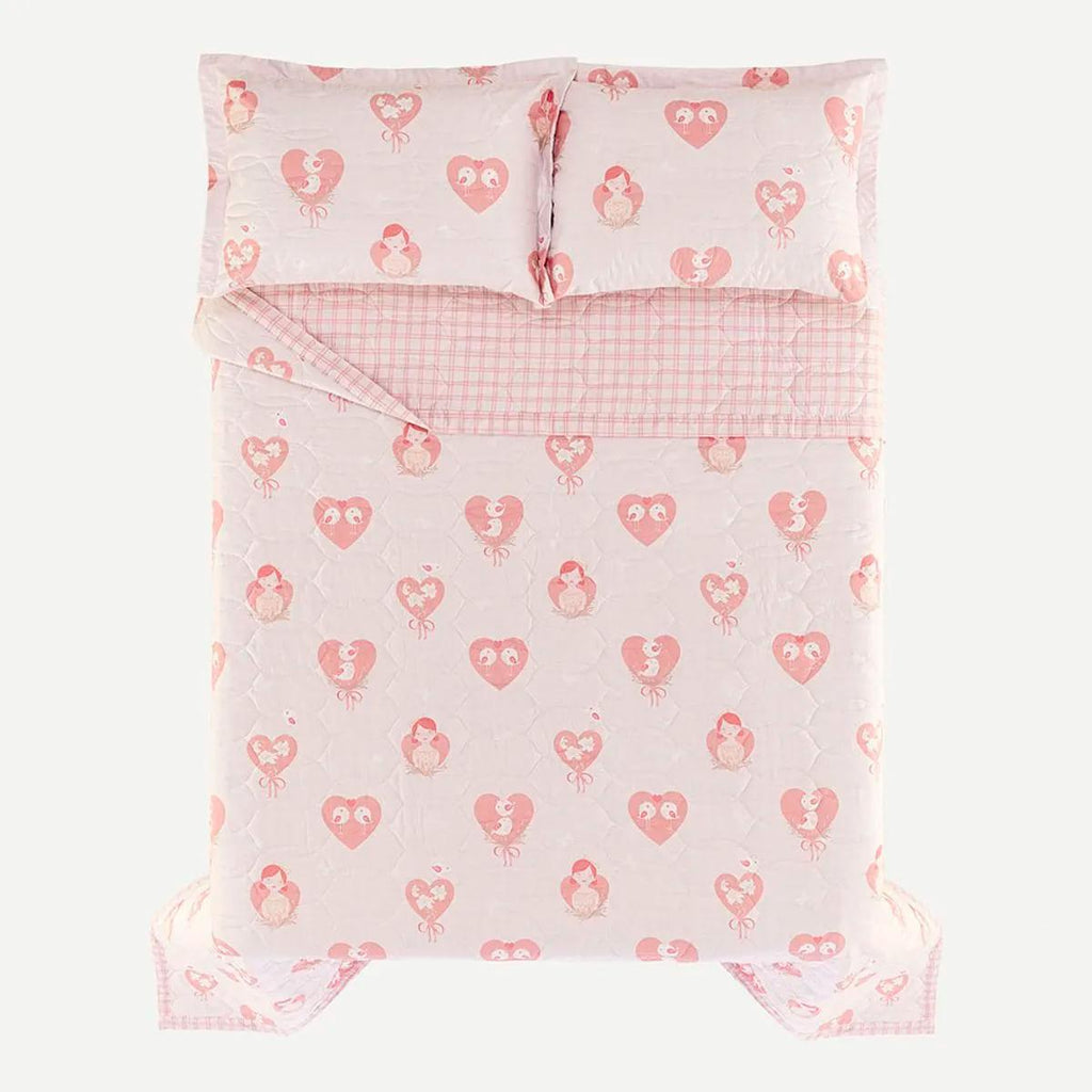 Colcha Infantil Casal Karsten com Porta-travesseiro 200 Fios Ameli