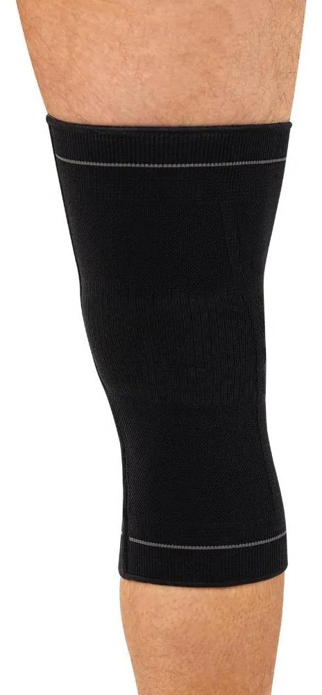 Joelheira Training Com Silicone Patelar N1 Sport Tamanho M Preto