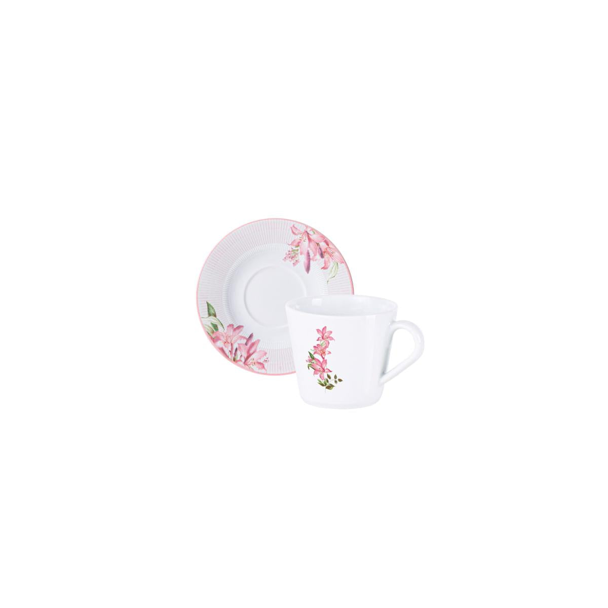 Aparelho de Jantar Tramontina Poème em Porcelana Decorada 20 Peças